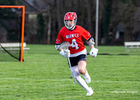 Warwick HS Boys LAX 2024 April 8 @ LCDS